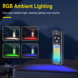 Портативный перезаряжаемый светодиодный Рабочий фонарь Boruit U7, 1100 люмен, карманный Магнитный фонарь для ремонта автомобиля, аварийный фонарь - Product Image 5