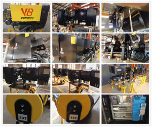 3,2 tonnes 5 tonnes <span class=keywords><strong>10</strong></span> tonnes de type européen simple et double poutre palan électrique à câble métallique - Product Image 6