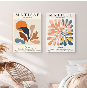<span class=keywords><strong>Pinturas</strong></span> de arte de pared para decoración del hogar, póster de combinación minimalista, estilo nórdico, de la famosa artista Henry <span class=keywords><strong>Matisse</strong></span>, gran oferta - Product Image 4