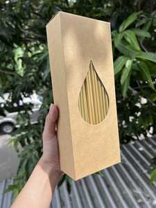 Pailles biodégradables à 100 %, pailles écologiques en herbe de roseau, pailles écologiques pour cocktails, service OEM - Product Image 5