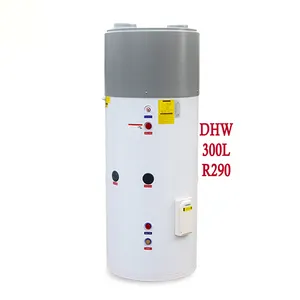 200l 300l R290 Hot Water Heat Pump Domestic All In One Heat Pump Boiler