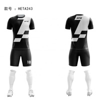 Uniforme de Fútbol Personalizado con Diseño a Medida, Conjunto de Fútbol por Sublimación, Camisetas de Fútbol, Conjunto Completo para Equipo