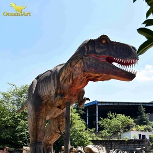 Mô hình cơ khí 3D kích thước lớn khủng long hoạt hình T Rex khủng long cho công viên chủ đề - Product Image 1