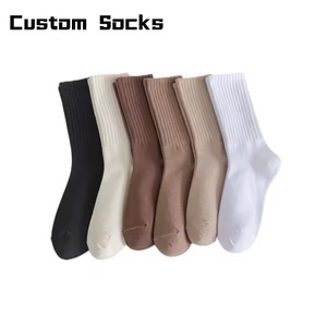 <b>Sock</b> Manufacturers High Quality Custom Logo Cotton Soft Design Crew Sports <b>Socks</b> Unisex Breathable - Product Image 1