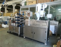 Machine à fabriquer des feuilles de plastique / Mini extrudeuse de feuilles