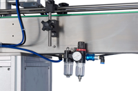 Machine de bouchage linéaire automatique industrielle robuste pour la production de cosmétiques, de shampooings et de détergents en grande quantité