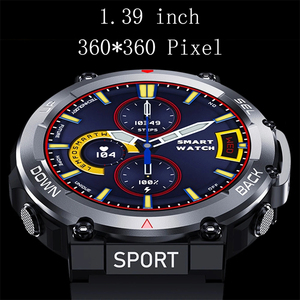 <span class=keywords><strong>Reloj</strong></span> Inteligente <span class=keywords><strong>LEMFO</strong></span> LF33 NFC en Oferta, <span class=keywords><strong>Reloj</strong></span> Inteligente Deportivo para Hombre con Resistencia al Agua IP68, Reproductor de Música, Llamadas, Pantalla HD de 1.39 Pulgadas y 360*360, Batería de 400 mAh - Product Image 4