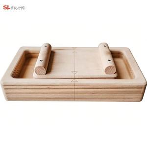 Wooden Competition Grade Finger Wrist <b>Strength</b> Trainer Hand Grip Board - Product Image 2
