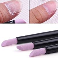Nail Art Quartz Crayon Cuticule Stick Pen Dead Skin Removal Push for Manicure Care Cuticle Nail Art Pusher