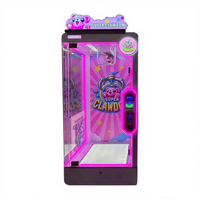 Machine à griffes métallique géante Star Animes à monnayeur pour usage commercial, salles d'arcade, centres commerciaux - Jeu solo