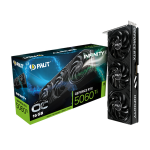 การ์ดจอ PALIT RTX 5060 Ti 3 OC 16GB ใหม่ 128 บิต GDDR7 28Gbps 8 พิน PCI-E5 สำหรับเล่นเกม GPU การ์ดแสดงผลสำหรับพีซีขนาดกะทัดรัด SFF - Product Image 1