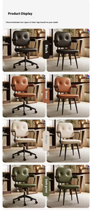 Fauteuil releveur moderne et confortable pour les élèves du collège et des lycées, conception spéciale du dossier pour l'étude et le travail au bureau - Product Image 6