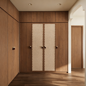 Armoire en bois massif durable, fabriquée sur mesure par BALOM, directement de l'usine, pour appartement, villa et hôtel - Product Image 6