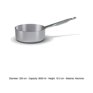 Cacerola poco profunda de aluminio Ø 32 cm H 10.5 cm, 8 L Ballarini - Product Image 3