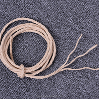 Corde en papier 100 % écologique, tressée 3 brins, cordon en papier danois pour le tissage et l'artisanat durables des meubles