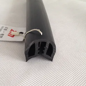 PVC Gunnel Kenar Trim Gunwale Kauçuk şerit