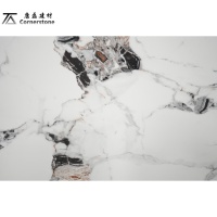 Isla de Cocina y Encimeras de Piedra Sinterizada, Losas de Cerámica de Piedra Artificial, Losa de Piedra Sinterizada para Diseño de Paredes