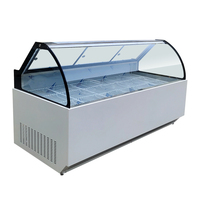 Réfrigérateur de comptoir de réfrigération réfrigérateur vitrine de viande fraîche congélateur de viande à refroidissement direct