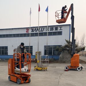 Plataforma Elevadora Telescópica para Trabajo en Altura, Transpaleta Elevadora, Elevador de <span class=keywords><strong>M</strong></span>ástil, Plataforma de Trabajo Suspendida, Precio Mayorista - Product Image 1