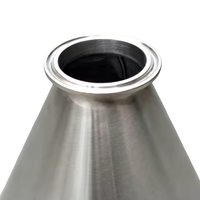 Machine de remplissage à vis inclinée à trémie conique en acier inoxydable de qualité alimentaire 304, grand diamètre, haute sécurité, facile à utiliser, marque SD