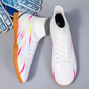 <span class=keywords><strong>Scarpe</strong></span> da Calcio 2026 Nuove IC con Tomaia in Maglia Volante, Suola in Gomma, Leggere, per Erba Sintetica, Tacchetti da Calcio Unisex, <span class=keywords><strong>Scarpe</strong></span> da Allenamento Veloce - Product Image 6
