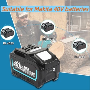 40V 4.0Ah điện khoan hình trụ <span class=keywords><strong>Lithium</strong></span> Ion pin thay thế 18650 & 21700 Pin tương thích - Product Image 4