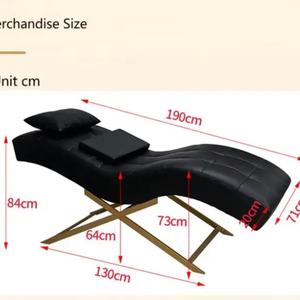 Cama de Spa de Lujo con Color Personalizado, Mejor Precio, Cama Facial, Equipo para Centro de Belleza, Cama de Pestañas de Lujo Curvada para el Cuidado de las Pestañas - Product Image 5