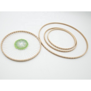 <span class=keywords><strong>D</strong></span>ébosselage circulaire en bois de 19cm, pour tissage - Product Image 1