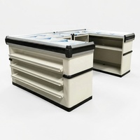 Comptoir de caisse pour supermarché et magasin de proximité, design personnalisé
