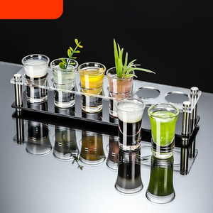 Bán buôn máy bay ném bom <span class=keywords><strong>Frosted</strong></span> Glass cup Sáng Tạo cá nhân Bar-cụ thể rượu vang Glass cup - Product Image 1