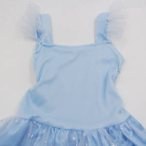 Disfraz <span class=keywords><strong>de</strong></span> Princesa Elsa <span class=keywords><strong>de</strong></span> Frozen para Niñas, Falda Azul con Copos <span class=keywords><strong>de</strong></span> Nieve, Aurora, Disfraz <span class=keywords><strong>de</strong></span> Princesa para Niños, TV y Cine, Halloween, Fiesta, Juego <span class=keywords><strong>de</strong></span> Roles, Carnaval - Product Image 4