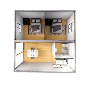 Fornitura Diretta dalla Fabbrica: Casa Container con Parete in Vetro Mobile MS-001, Stanza per Uso Personale, Ufficio, Negozio Commerciale, Montaggio Rapido 5+ - Product Image 4