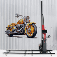 Meilleures ventes MK01 2025 Imprimante murale à jet d'encre vertical 3D de qualité photo pour différentes surfaces murales