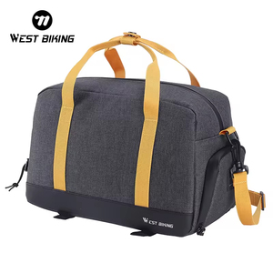 WEST BIKING 3 en 1 sac de <span class=keywords><strong>porte</strong></span>-<span class=keywords><strong>vélo</strong></span> à usage Multiple, capacité plus grande de 8,3 l, résistance à l'eau, Design de feu arrière suspendu, sac de <span class=keywords><strong>porte</strong></span>-<span class=keywords><strong>vélo</strong></span> - Product Image 1