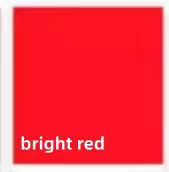 Bright red
