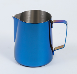 Jarra de Leche Plateada Personalizada DFJ1208, Jarra para Espumar Café para Viajes, Campamentos, Hogar, Restaurantes, Hoteles y Cafeterías - Product Image 3