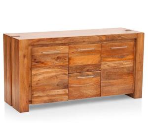 Meuble de vaisselle en bois élégant armoire de cuisine moderne en bois avec porte de rangement entrée maison salon meubles restaurant café - Product Image 2