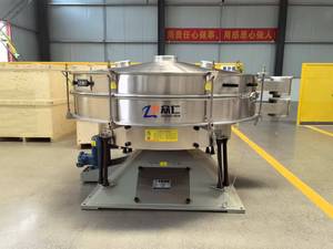 معدات غربلة دائرية عالية الدقة لمعالجة الأغذية الصناعية، شاشة دوارة للرمل والبلاستيك - Product Image 4