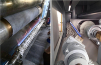 Machine de stratification de flamme de collage de tissu à mousse pour la couverture de siège de voiture