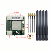 Routeur WiFi Huastlink HC-G9 PCBA MTK7628A 1WAN 3LAN 2.4G jusqu'à 300 Mbps avec OpenWRT 3G 4G LTE et emplacement pour carte SIM
