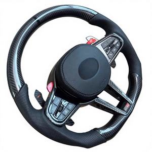 Volante Personalizado de Fibra de Carbono con Calefacción y Alcántara para <span class=keywords><strong>Toyota</strong></span> A90 GR <span class=keywords><strong>Supra</strong></span> <span class=keywords><strong>MK4</strong></span> MK5 G80 2019 2020 2021 2022 2023 2024 2025 2026 - Product Image 3