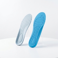 Semelles intérieures en gel pour le sport et le confort, soutien de la voûte plantaire, unisexe, colorées, inserts pour chaussures de course, réduisent la pression
