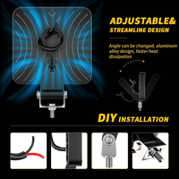 DXZ Nueva Luz de Trabajo LED Universal de 4 Pulgadas para Automóvil - Faro Auxiliar para Vehículos Todoterreno y de Ingeniería 12V-24V 56W para Reequipamiento/Actualización