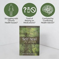 Self Heal By Design de Barbara O'Neill, libro de lectura sobre sanación holística del cuerpo y bienestar natural