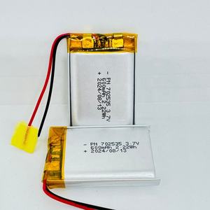 충전식 302535 402535 502535 602535 802535 902535 102535 702535 3.7V 600mAh 072535 리튬 폴리머 리튬 이온 배터리 (Pcb 포함) - Product Image 3