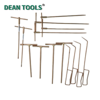 Kit d'outils d'extraction de garnitures non-étincelantes avec boîte à outils