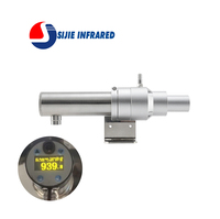 Pyromètre infrarouge bicolore Sijie STRONG SR 7032 avec écran OLED, en acier inoxydable, 700-3200°C, précision 0,5%, 200:1 D/C Acheson