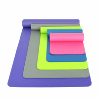 Tapis de yoga NBR de haute qualité Timecreate, taille et épaisseur personnalisées (8 mm-40 mm), antidérapant, imperméable, pour exercices à domicile, disponible en plusieurs couleurs