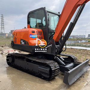 Pelle sur chenilles Doosan DX60 d'occasion de haute qualité à vendre petit moteur de noyau de machine de pelle comprenant les modèles DH55 DX70 DX75 DX80 - Product Image 6
