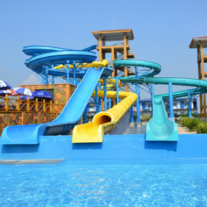 Tobogán Acuático de Fibra de Vidrio para Piscina al Precio Más Favorable, Apto para Escuelas Comerciales y Familias - Product Image 3